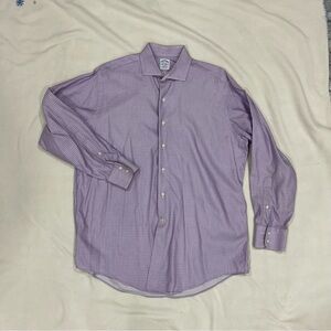 Brooks Brothers Makers & Merchants Dress Shirt 16 1/2 - 34 Cotton Made In USA